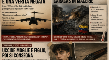 500 aerei fantasma, terremoto e odio: il carosello dell’assurdo