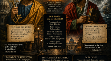 La roccia e la spada: Il 29 giugno e il duplice volto della luce