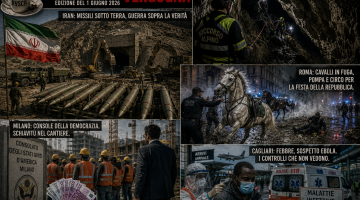 Missili sotto terra, cavalli per strada, operai in catene: il primo giorno del nuovo caos