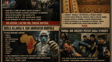 La domenica del Dio armato, del caldo africano, del virus che avanza e dei ragazzi che picchiano