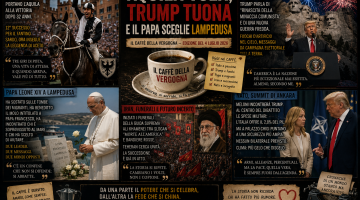 Aquila vola, Trump tuona e il Papa sceglie Lampedusa