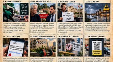 Sei centesimi in più e un digiuno davanti a Palazzo Chigi: l’Italia che paga il pieno e non trova le firme